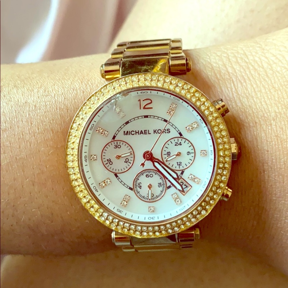 Rose Gold Michael Kors Watch